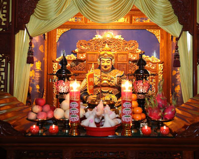 吐鲁番三圣宝殿财神会